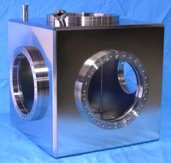 polished-stainless-steel-ultra-high-vacuum-chamber-custom-stainless-steel-fabrication