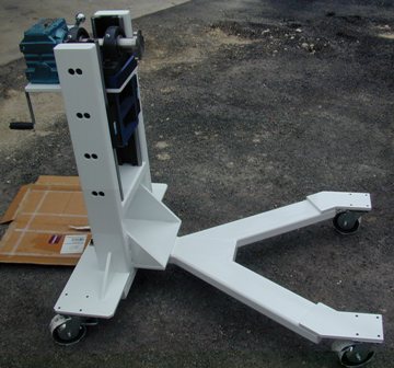 painted-powder-coated-tubular-steel-turnkey-producer-chamber-build-tool-casters-rotation-lift-semiconductor-industry